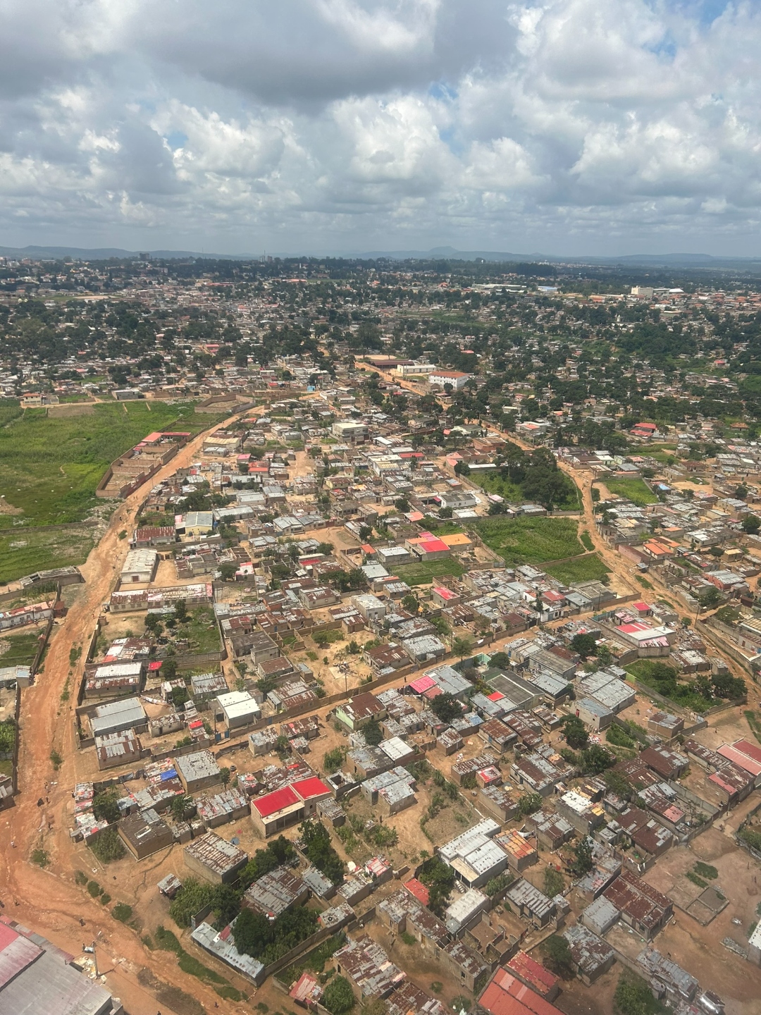 Landscape from air