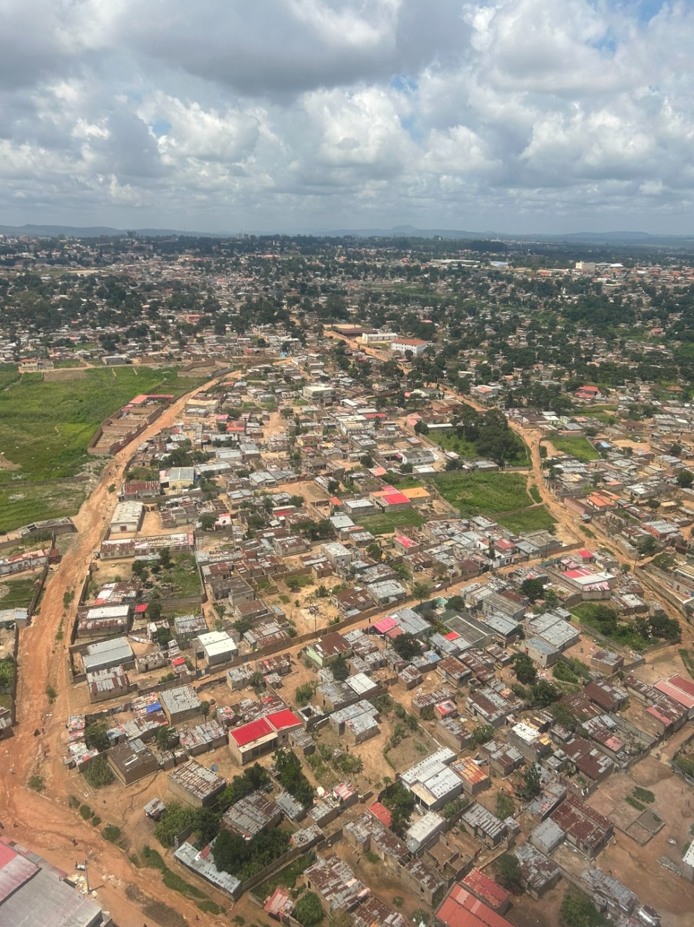 Landscape from air